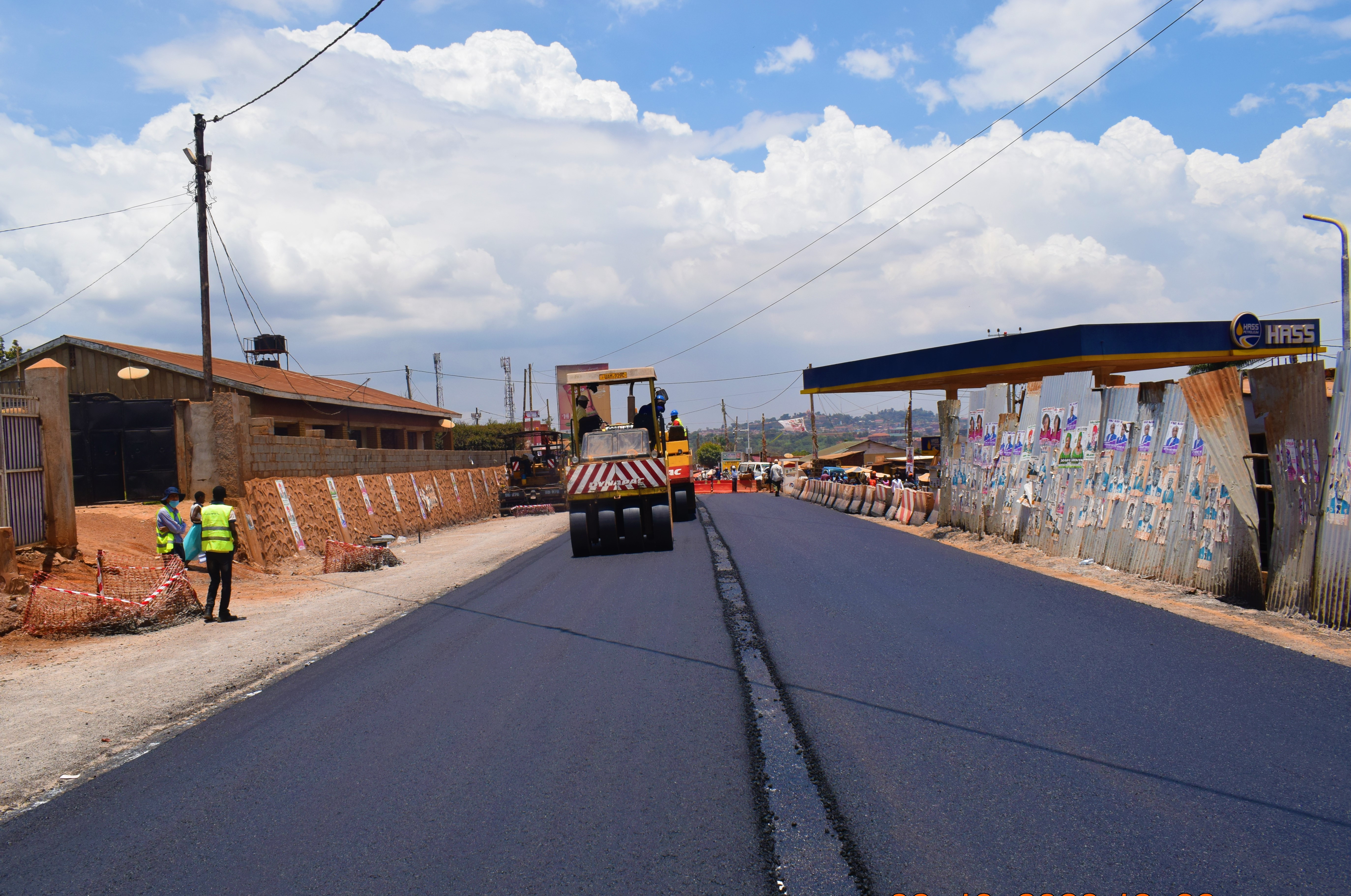 Recycling and overlay of Lukuli Road